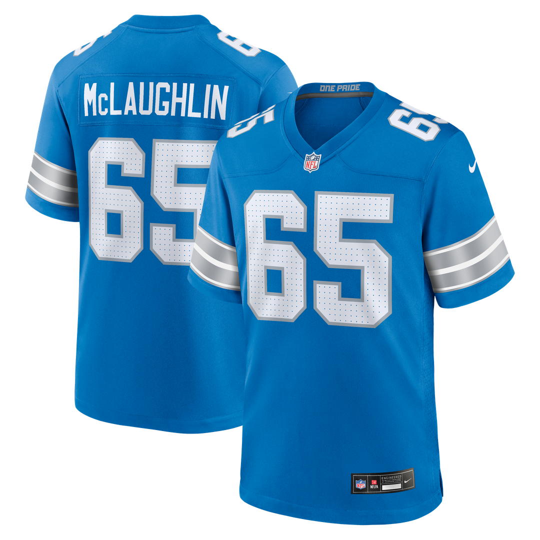 Detroit Lions Seth McLaughlin Nike Blue Game Jersey product image 1