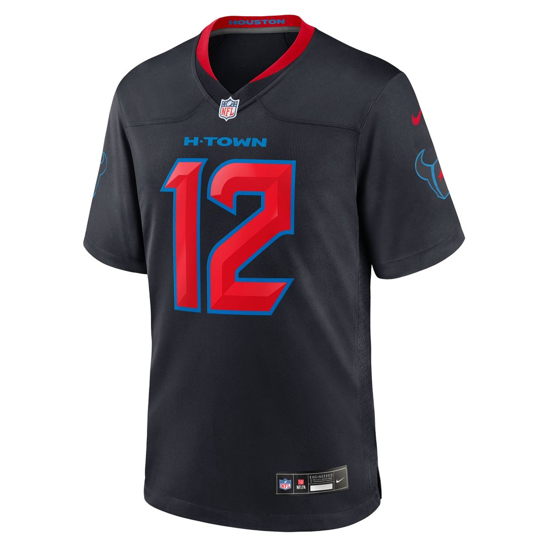 Houston Texans Nico Collins Nike Navy 2nd Alternate Game product image 2