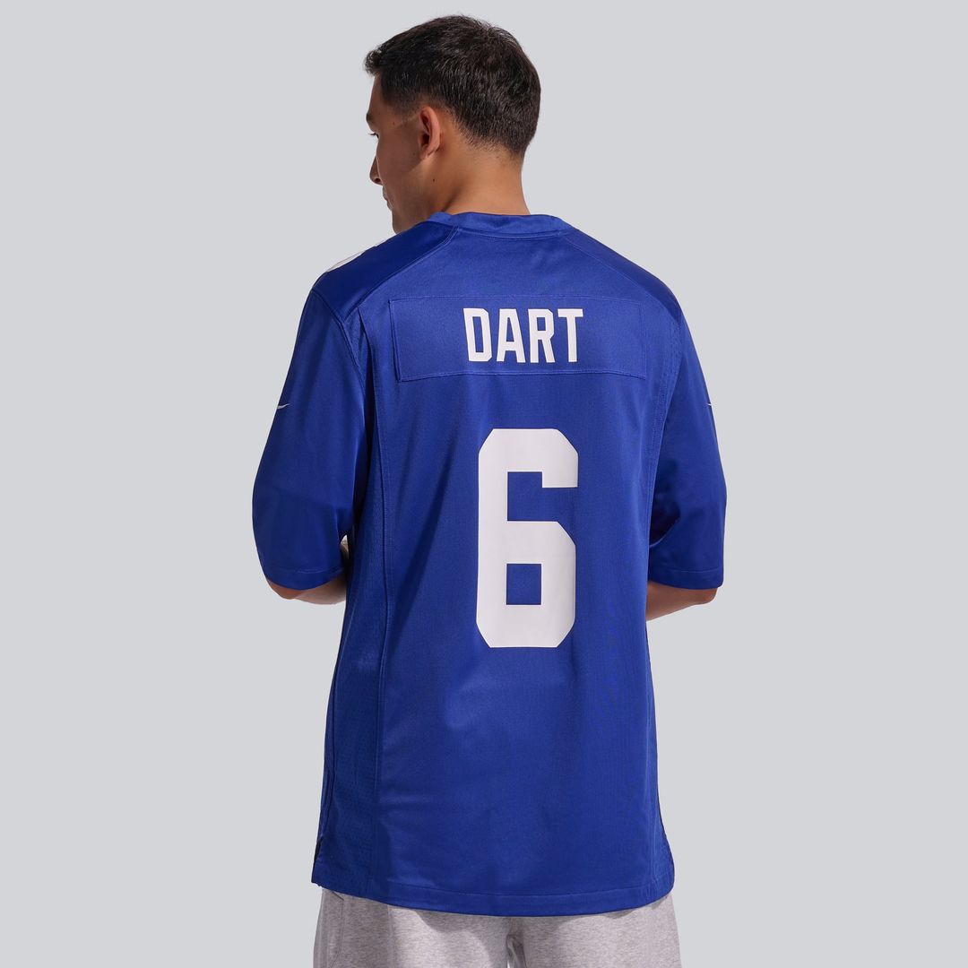 New York Giants Jaxson Dart Nike Royal Game Jersey product image 3