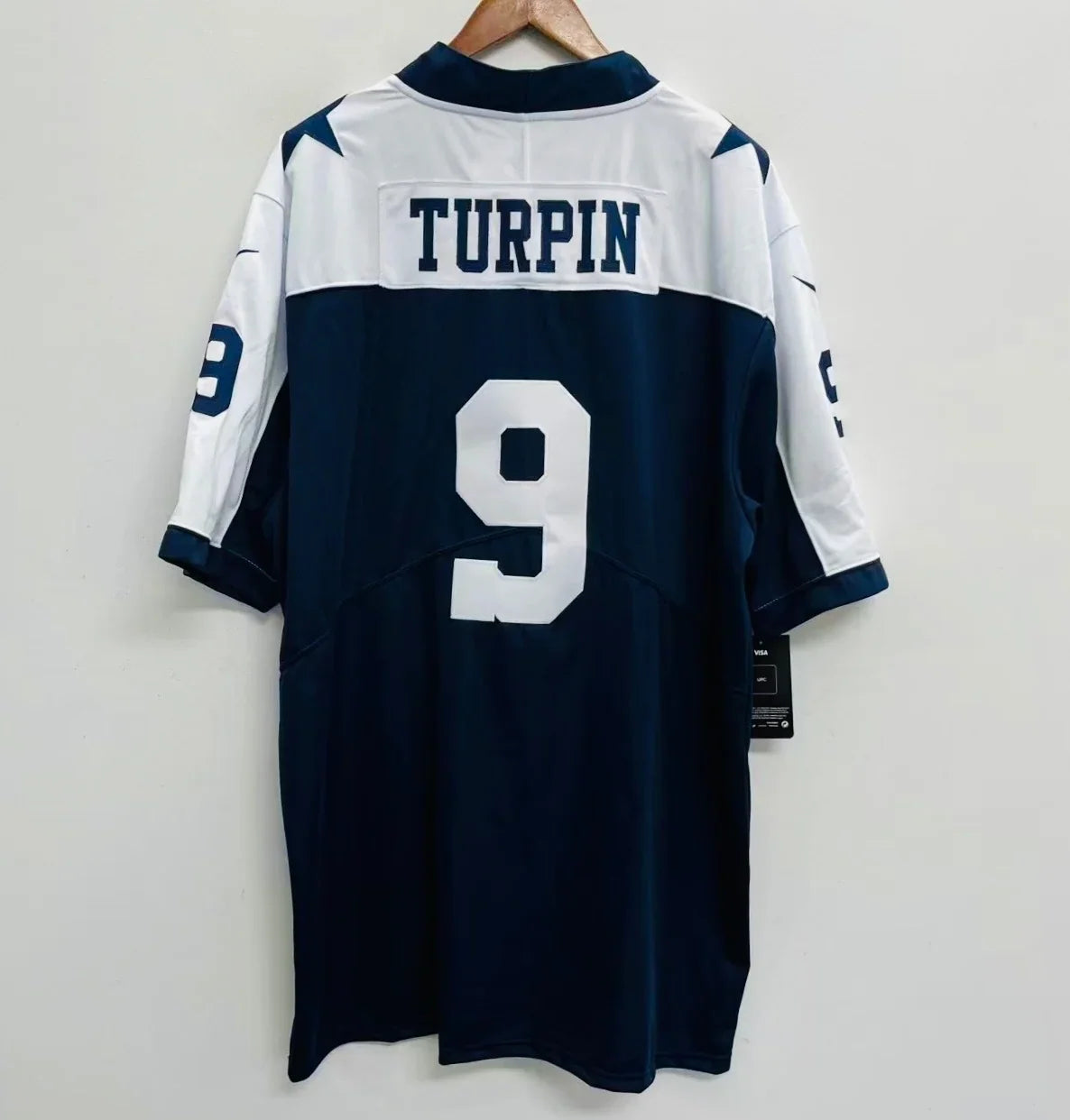 KaVontae Turpin Dallas Cowboys Official NFL Nike alternate Jersey product image 1, provided for visual reference and product