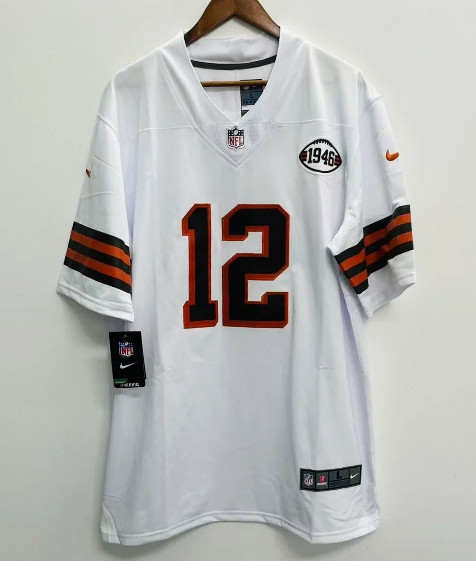 Shedeur Sanders Cleveland Browns Official NFL NIKE Jersey product image 2, provided for visual reference and product detail