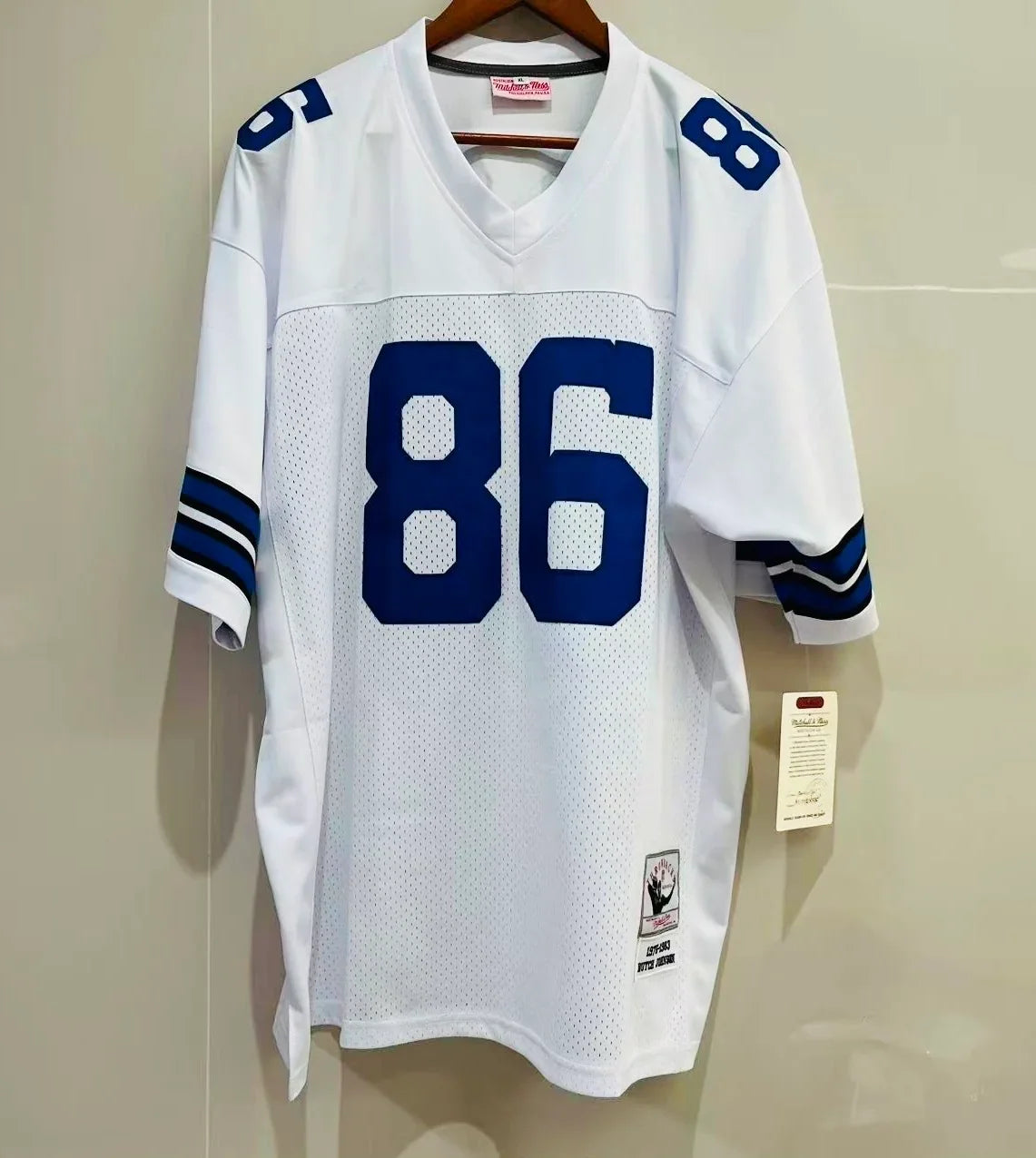 Butch Johnson Dallas Cowboys Official NFL Jersey Mitchell & Ness product image 2, provided for visual reference and product