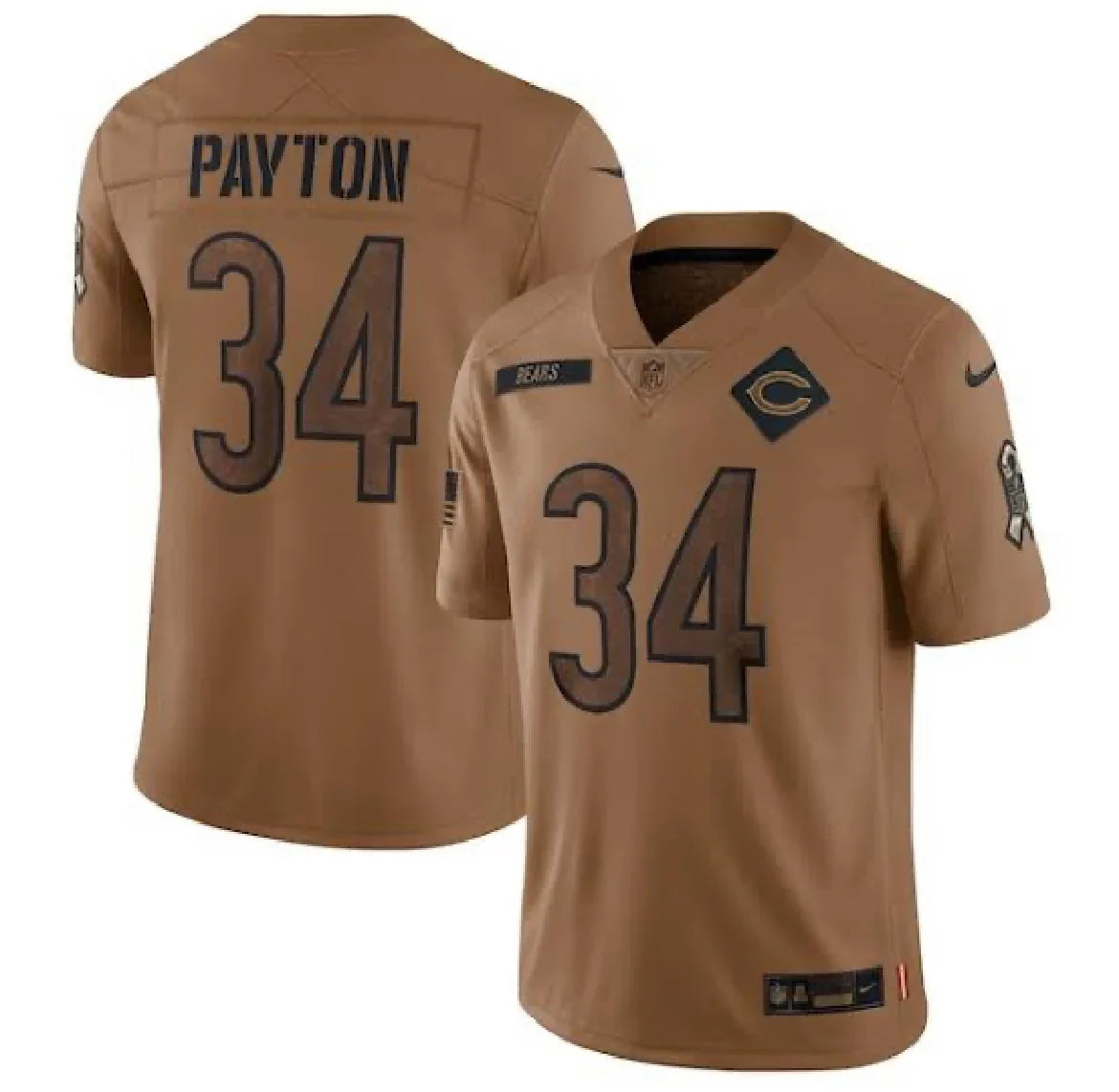Walter Payton Chicago Bears YOUTH KIDS Official NFL Nike Salute to Service Jersey product image 1, provided for visual