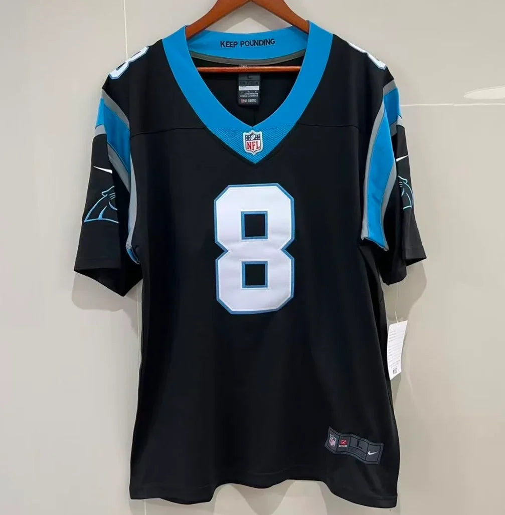 Jaycee Horn Carolina Panthers Official NFL NIKE Jersey Black product image 2, provided for visual reference and product