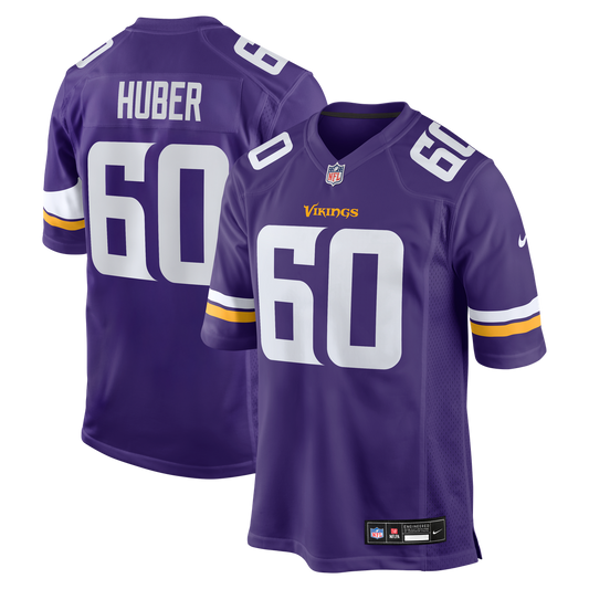 Minnesota Vikings Joe Huber Nike Purple Game Jersey product image 1
