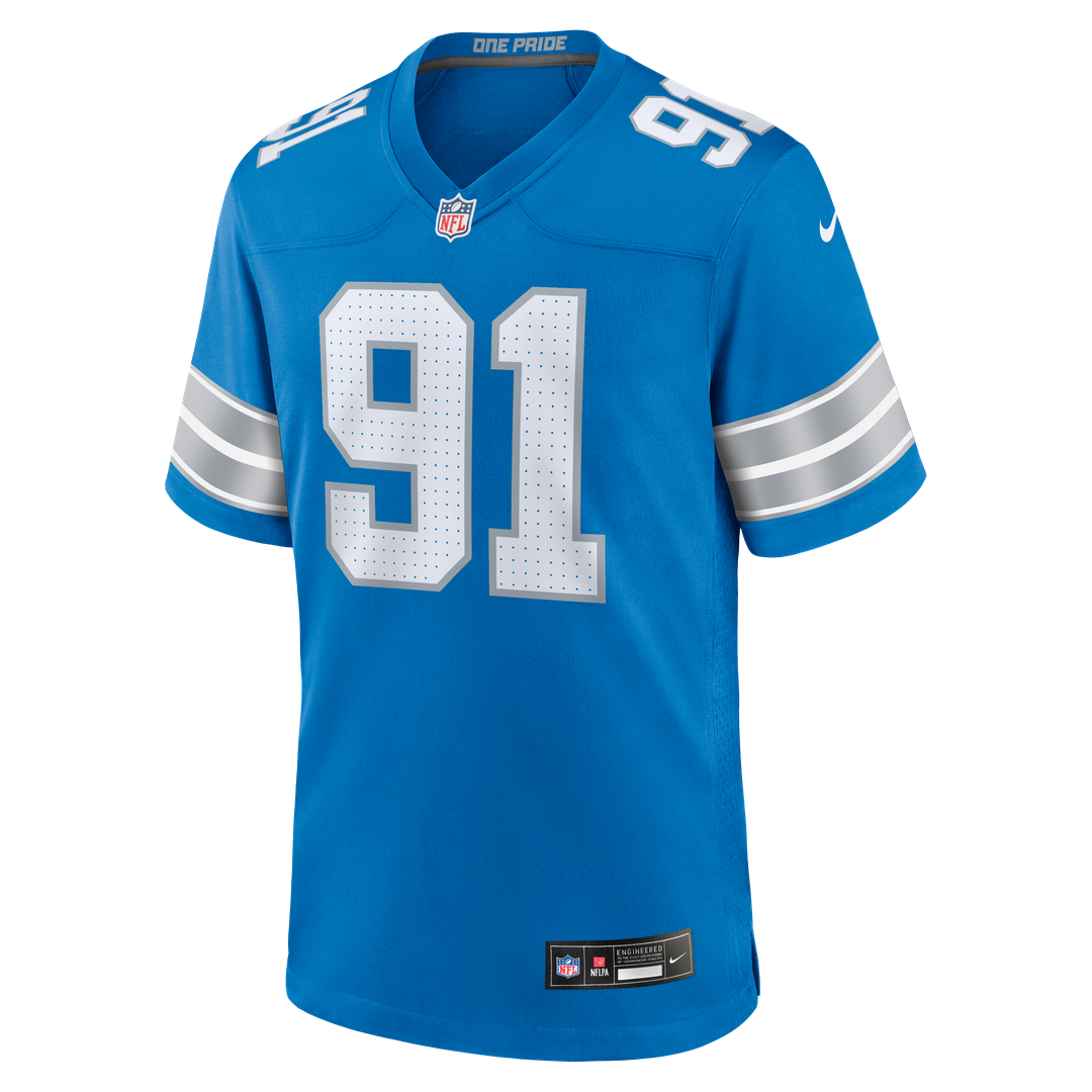 Detroit Lions Tyleik Williams Nike Blue Game Jersey product image 2