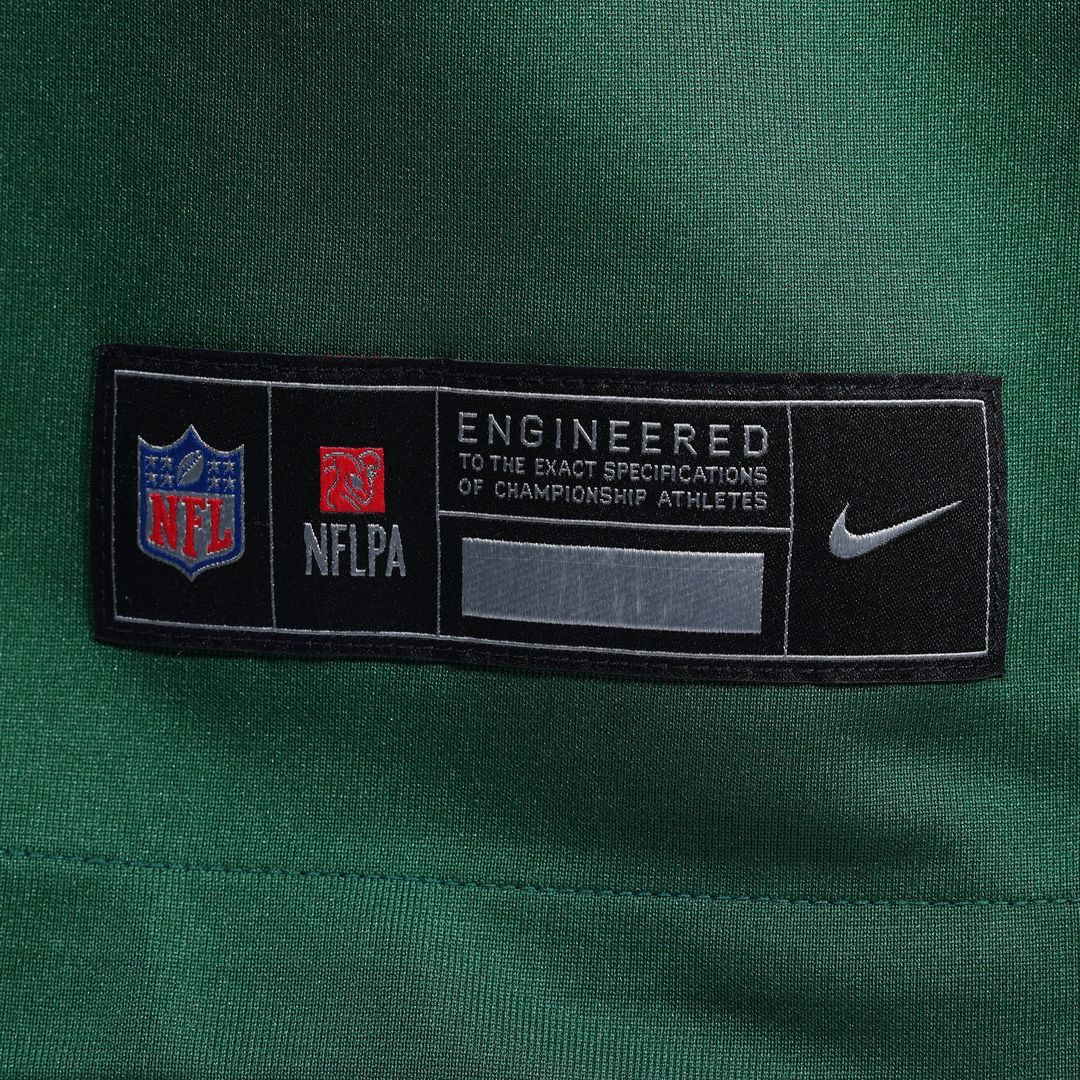 New York Jets Olu Fashanu Nike Gotham Green Game Jersey product image 6