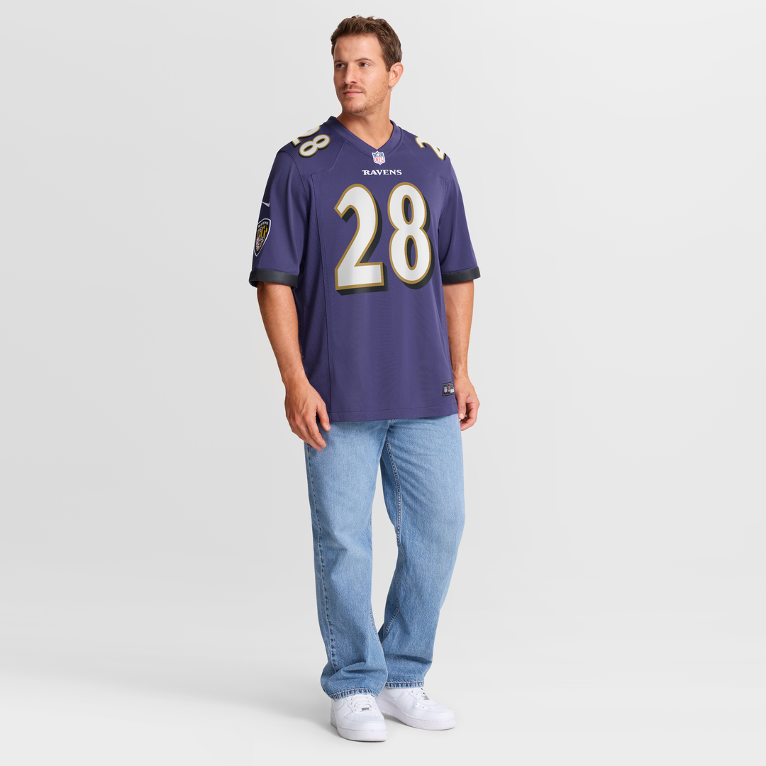 Baltimore Ravens Taven Bryan Nike Purple Game Jersey product image 6