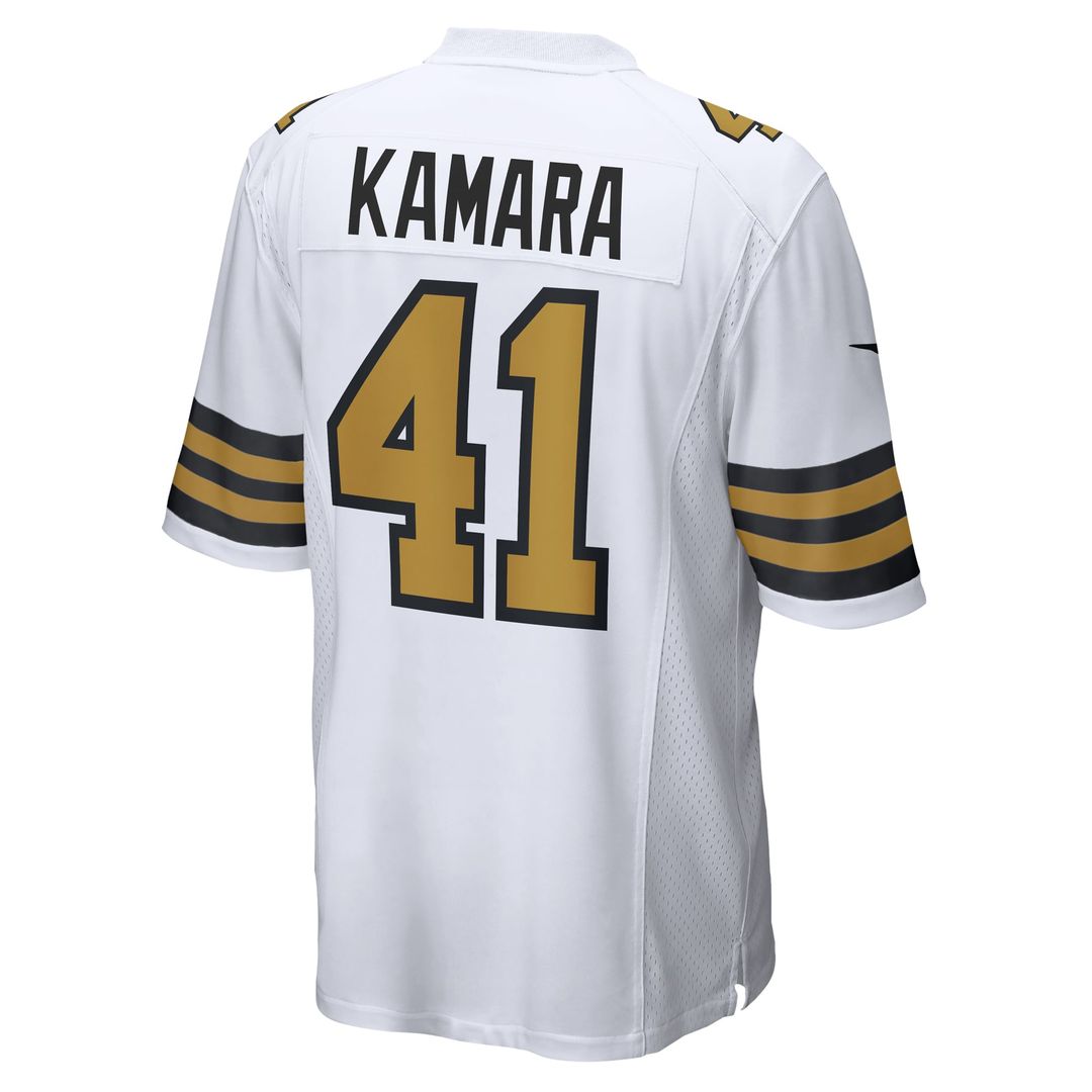 New Orleans Saints Alvin Kamara Nike White Alternate Game product image 3