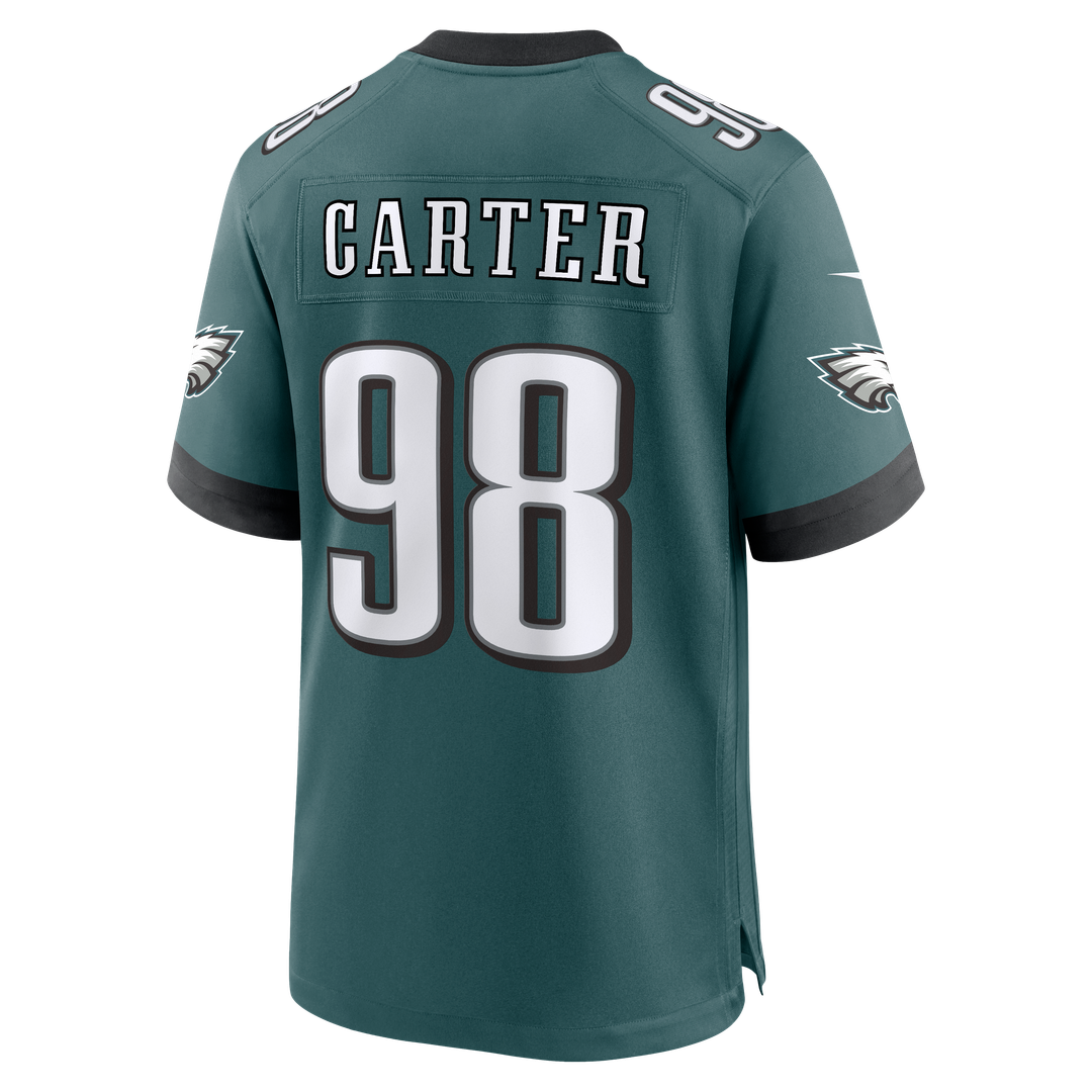 Philadelphia Eagles Jalen Carter Nike Midnight Green Game product image 6