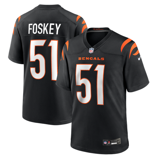 Cincinnati Bengals Isaiah Foskey Nike Black Game Jersey product image 1