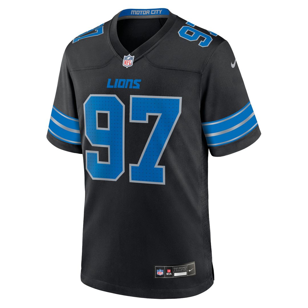Detroit Lions Aidan Hutchinson Nike Black 2nd Alternate product image 8