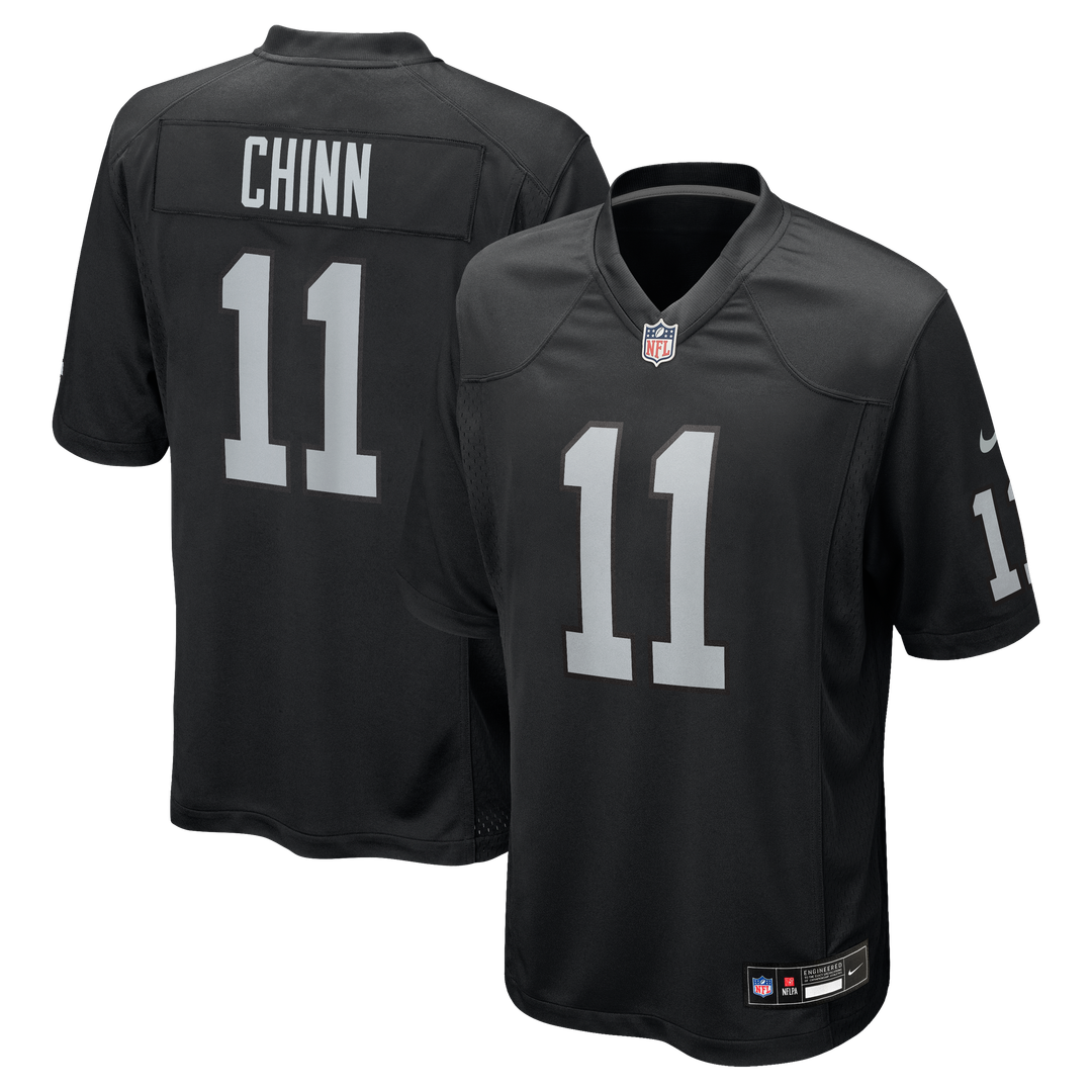 Las Vegas Raiders Jeremy Chinn Nike Black Game Jersey product image 1
