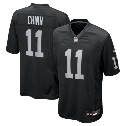 Las Vegas Raiders Jeremy Chinn Nike Black Game Jersey product image 1
