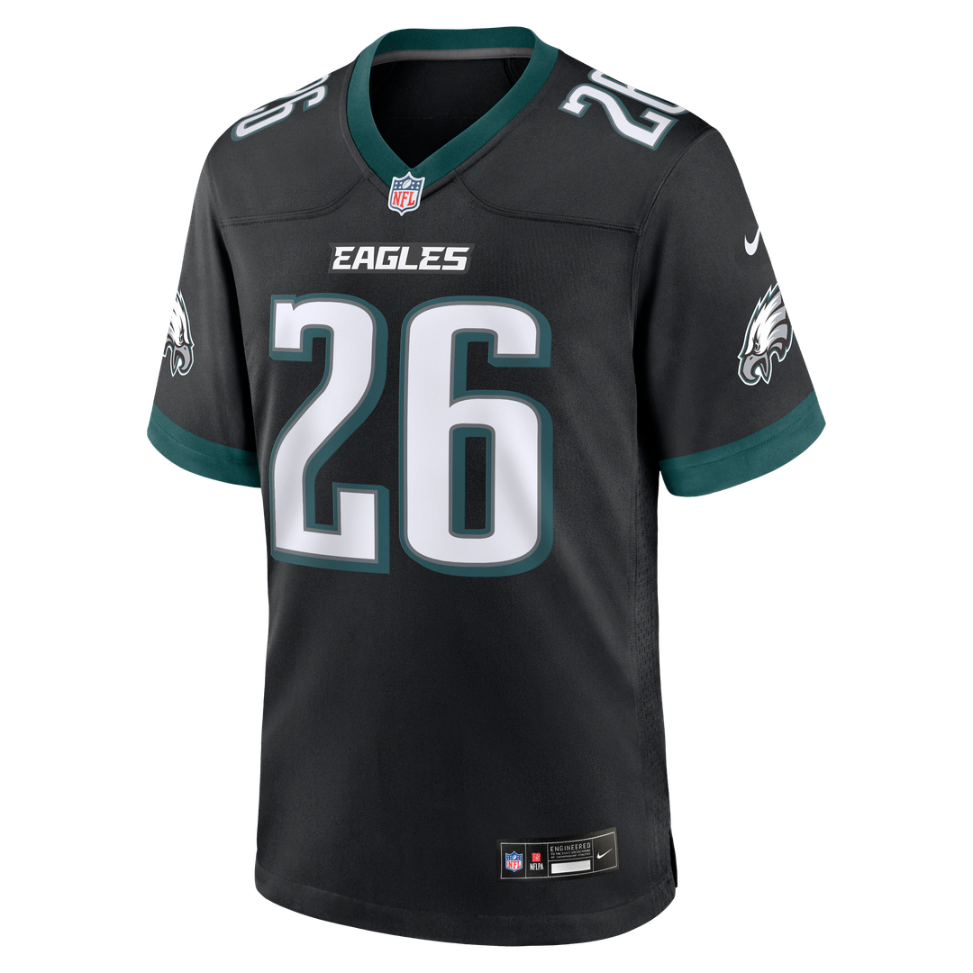 Philadelphia Eagles Saquon Barkley Nike Black Alternate product image 5
