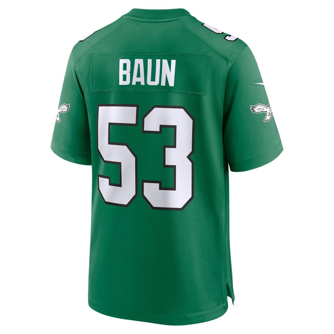 Philadelphia Eagles Zack Baun Nike Kelly Green Alternate product image 3