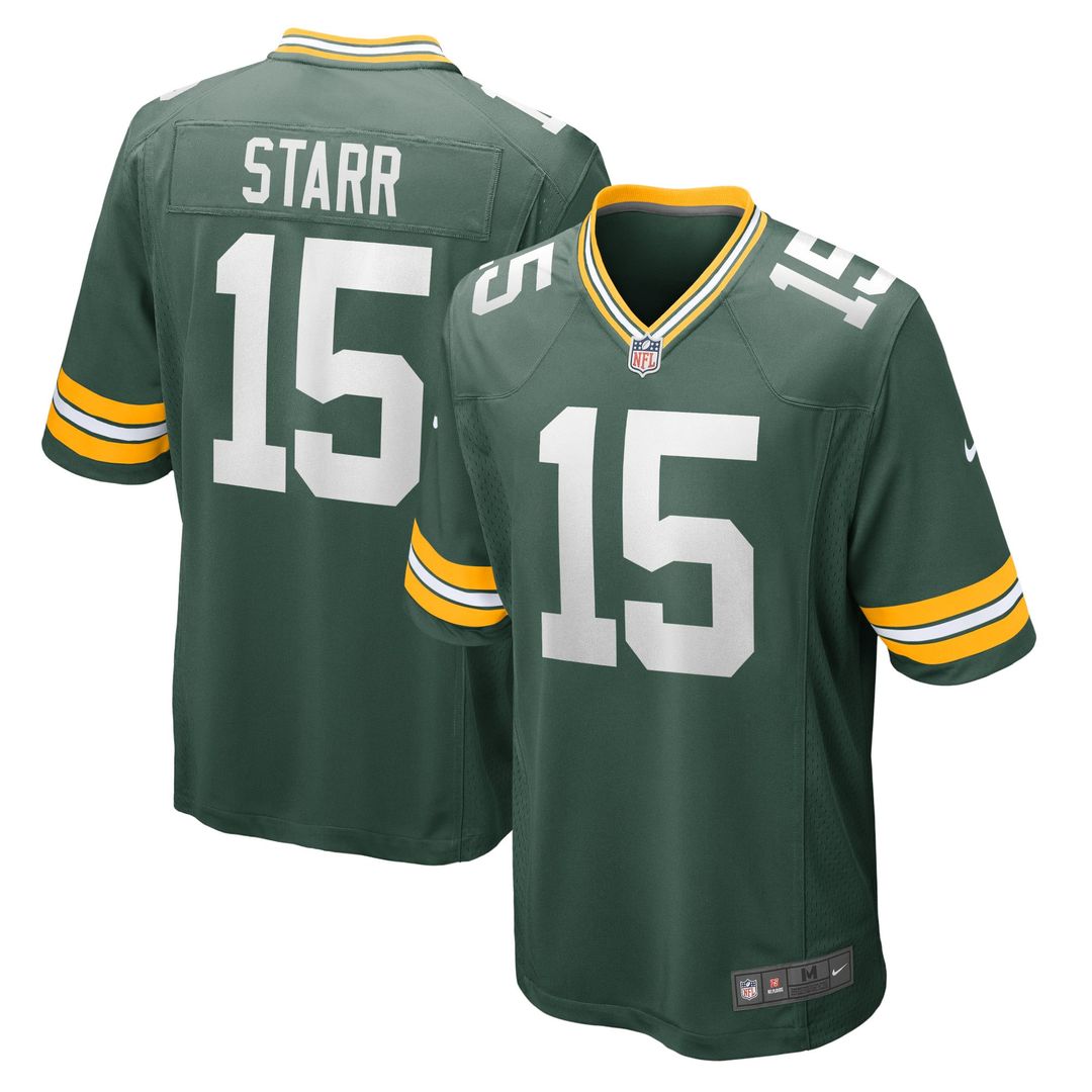 Green Bay Packers Bart Starr Nike Retired Game Jersey product image 1