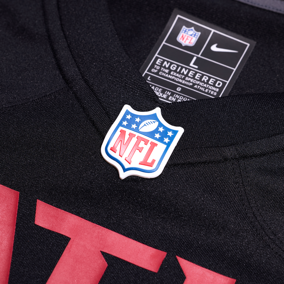 Atlanta Falcons Nathan Carter Nike Black Game Jersey product image 4