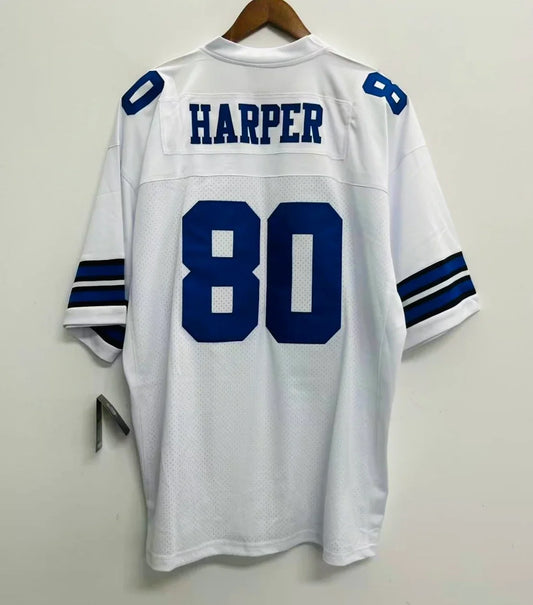 Alvin Harper Dallas Cowboys 1994 Official NFL Jersey white Mitchell & Ness product image 1, provided for visual reference