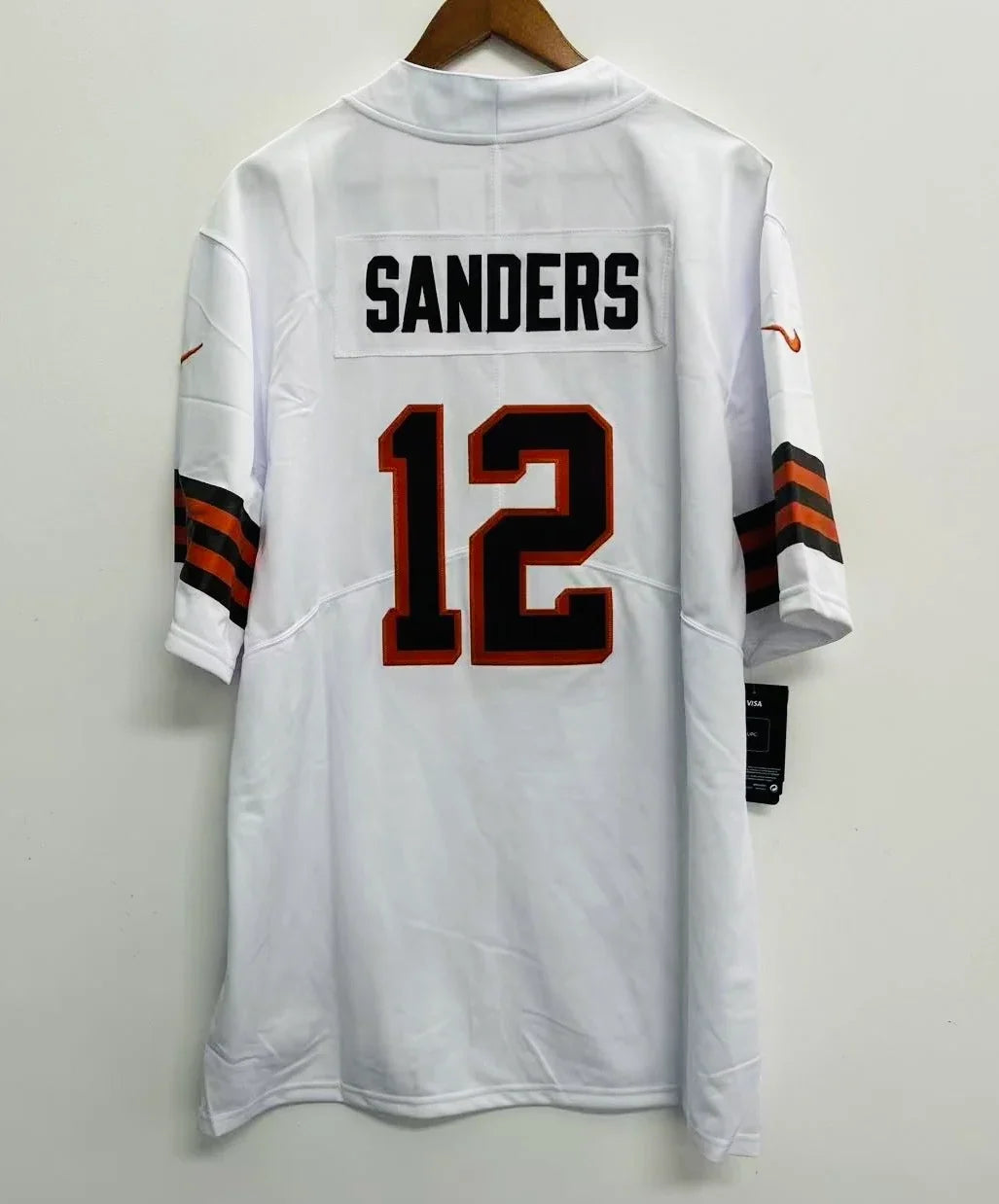 Shedeur Sanders Cleveland Browns Official NFL NIKE Jersey product image 1, provided for visual reference and product detail
