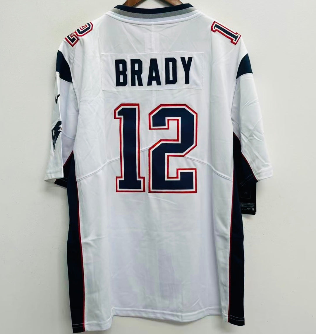 Tom Brady New England Patriots YOUTH KIDS Official Nike Super Bowl Jersey product image 1, provided for visual reference and