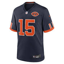 Rome Odunze Chicago Bears official NFL Nike Rivalries Collection Jersey product image 2, provided for visual reference and