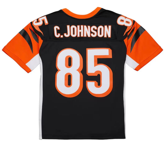 Chad Johnson Cincinnati Bengals Official NFL Mitchell & Ness Jersey product image 1, provided for visual reference and