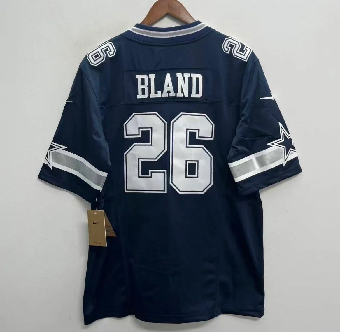 Daron Bland Dallas Cowboys Official NFL Nike Jersey product image 1, provided for visual reference and product detail review
