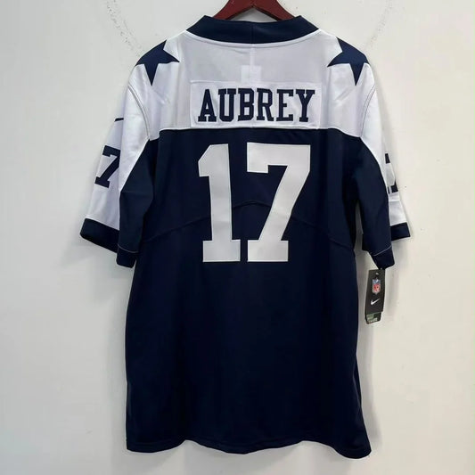Brandon Aubrey Dallas Cowboys Official NFL Nike alternate Jersey product image 1, provided for visual reference and product