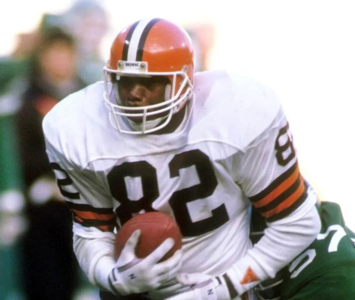 Ozzie Newsome Cleveland Browns Official NFL Mitchell & Ness Jersey white product image 3, provided for visual reference and