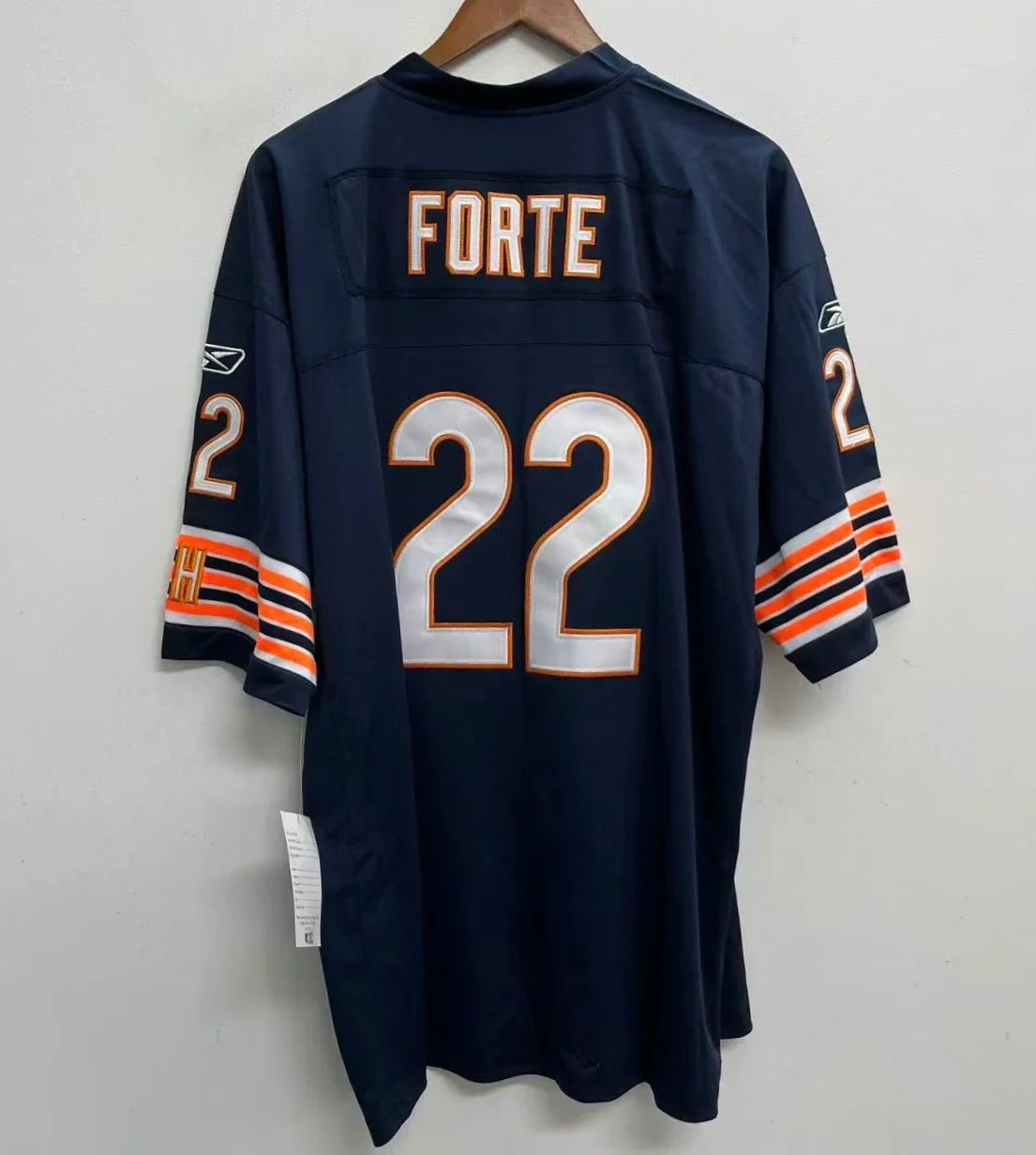 Matt Forte Chicago Bears Official NFL Jersey Reebok product image 2, provided for visual reference and product detail review