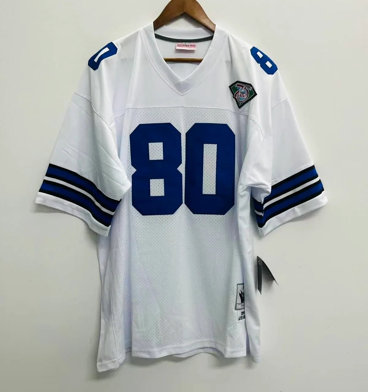 Alvin Harper Dallas Cowboys 1994 Official NFL Jersey white Mitchell & Ness product image 2, provided for visual reference