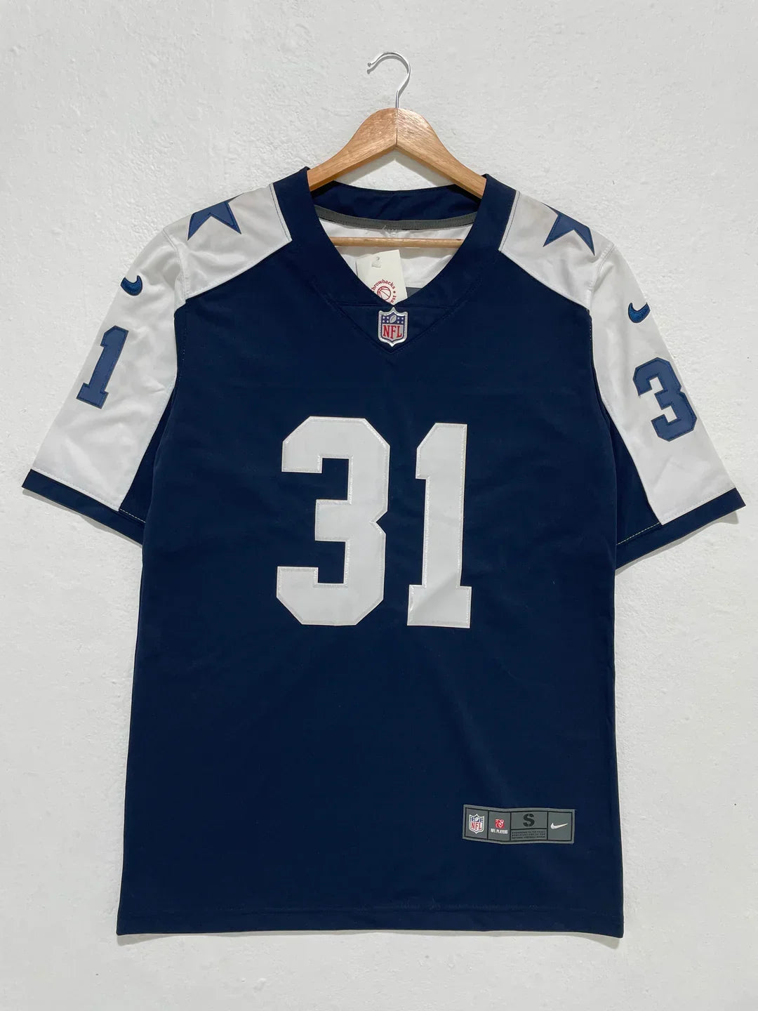 Byron Jones Dallas Cowboys Official NFL Nike Jersey product image 2, provided for visual reference and product detail review