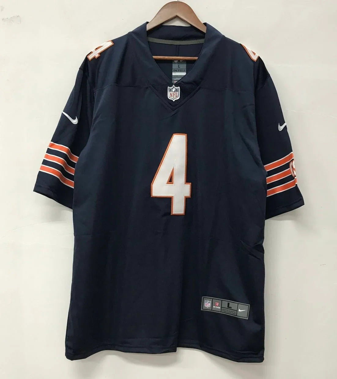 D’Andre Swift Chicago Bears official NFL Nike Jersey product image 2, provided for visual reference and product detail review