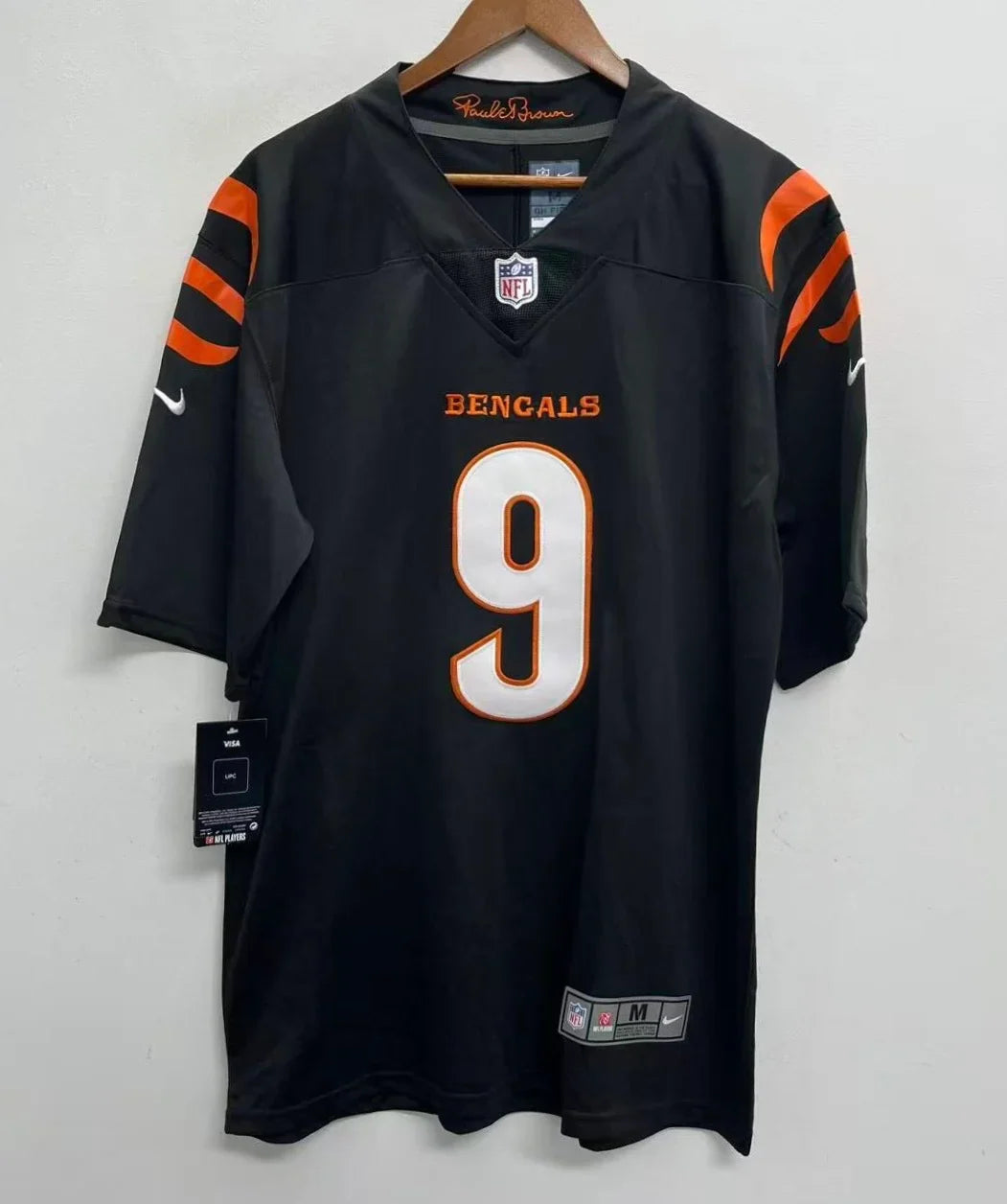 Joe Burrow Cincinnati Bengals Official NFL Nike Jersey product image 2, provided for visual reference and product detail