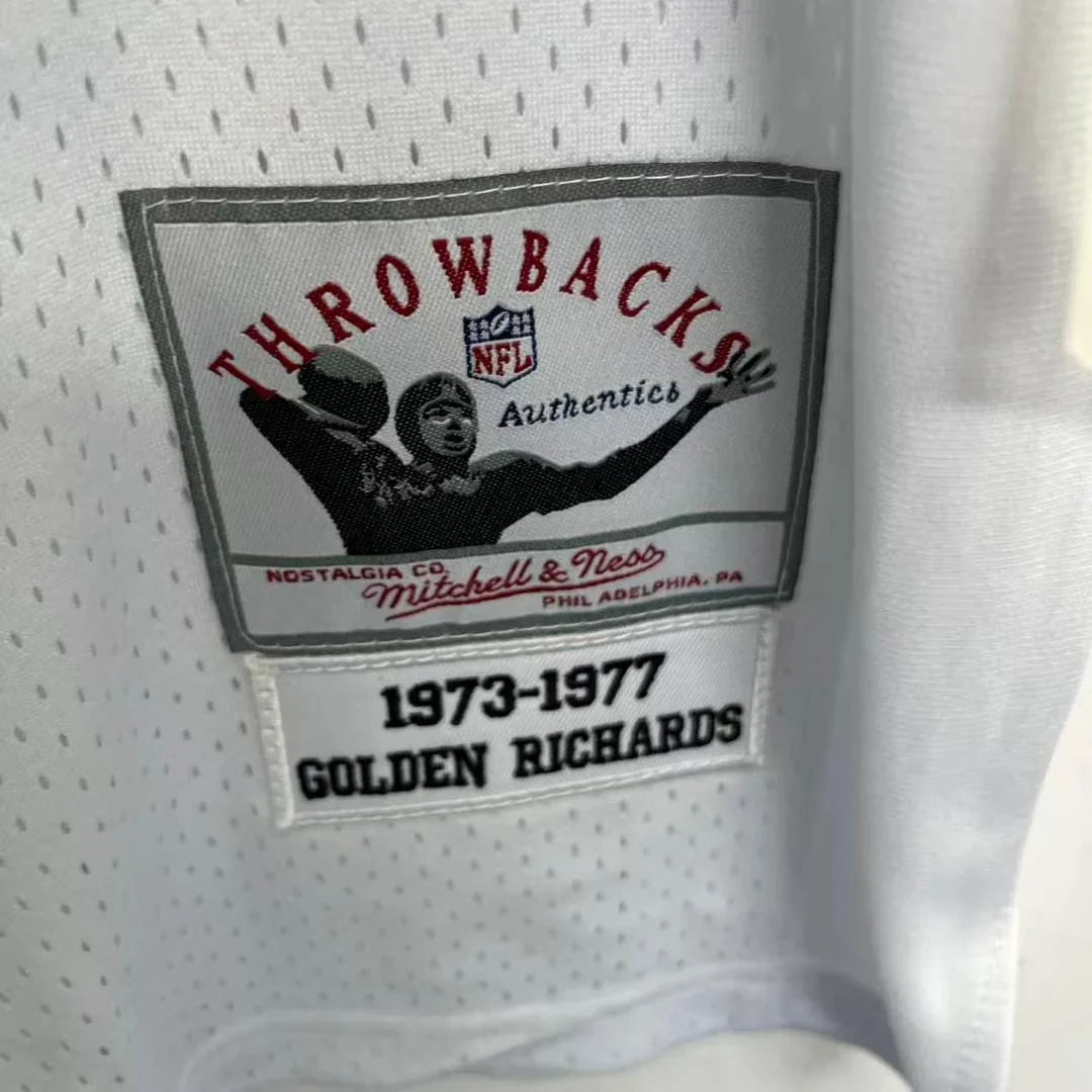 Golden Richards Dallas Cowboys Official NFL Jersey white Mitchell & Ness product image 3, provided for visual reference and
