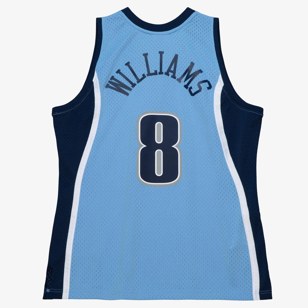 Deron Williams Utah Jazz 2006-07 Powder Blue Jersey Stitched product image 2, provided for visual reference and product