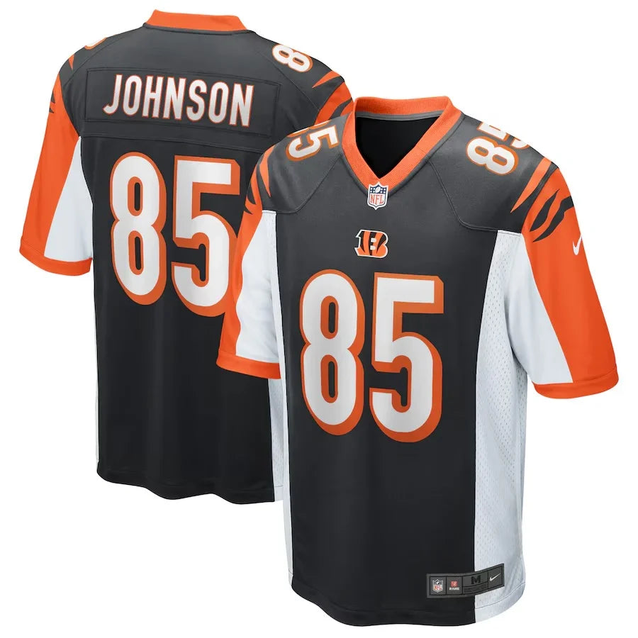 Chad Johnson Cincinnati Bengals Official NFL NIKE Jersey product image 1, provided for visual reference and product detail