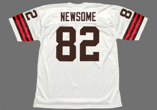 Ozzie Newsome Cleveland Browns Official NFL Mitchell & Ness Jersey white product image 1, provided for visual reference and