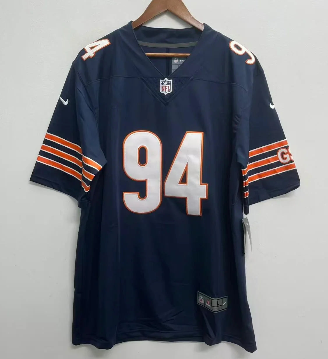 Austin Booker Chicago Bears YOUTH KIDS Official NFL Nike Jersey product image 2, provided for visual reference and product
