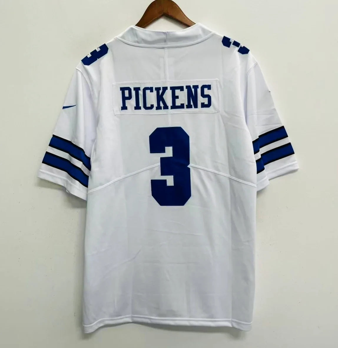 George Pickens YOUTH KIDS Dallas Cowboys Official NFL Jersey White product image 1, provided for visual reference and