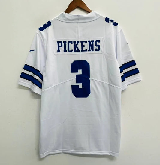 George Pickens YOUTH KIDS Dallas Cowboys Official NFL Jersey White product image 1, provided for visual reference and