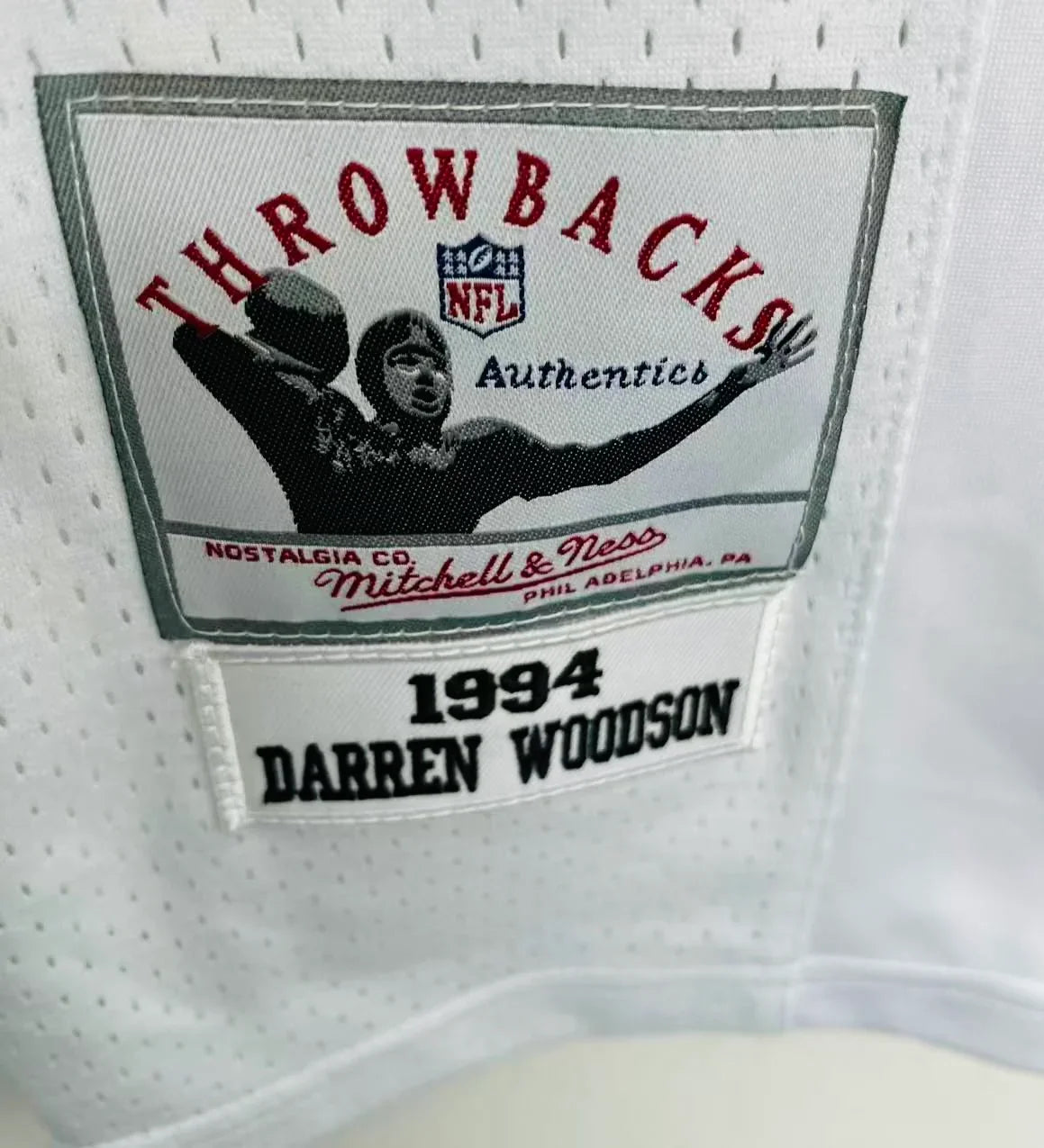 Darren Woodson Dallas Cowboys 1994 Official NFL Jersey Mitchell & Ness product image 3, provided for visual reference and