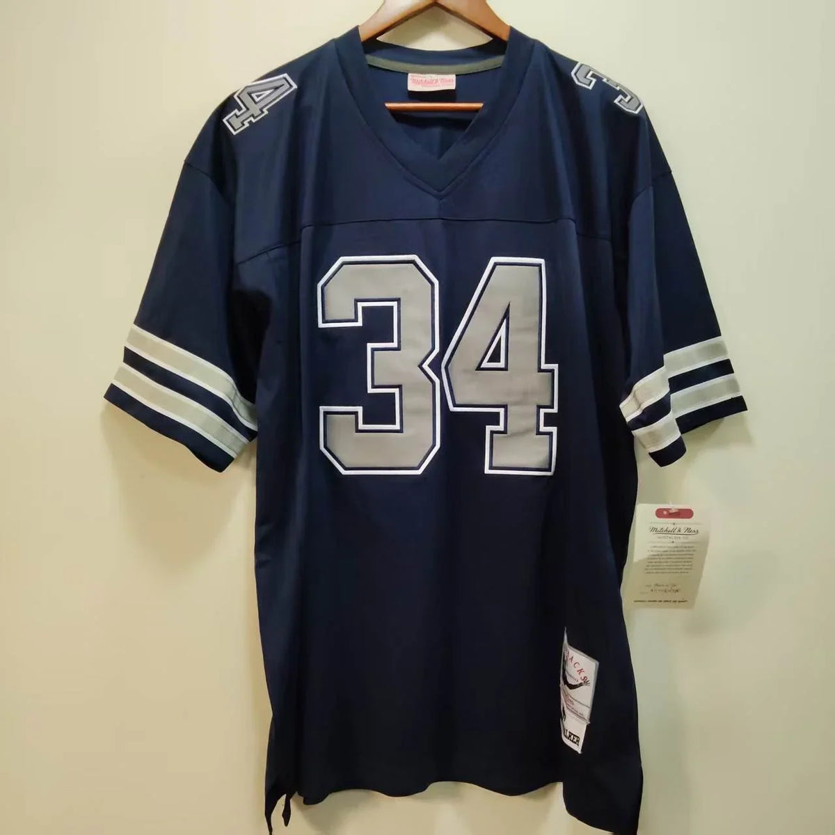 Herschel Walker Dallas Cowboys Official NFL Jersey Mitchell & Ness product image 2, provided for visual reference and