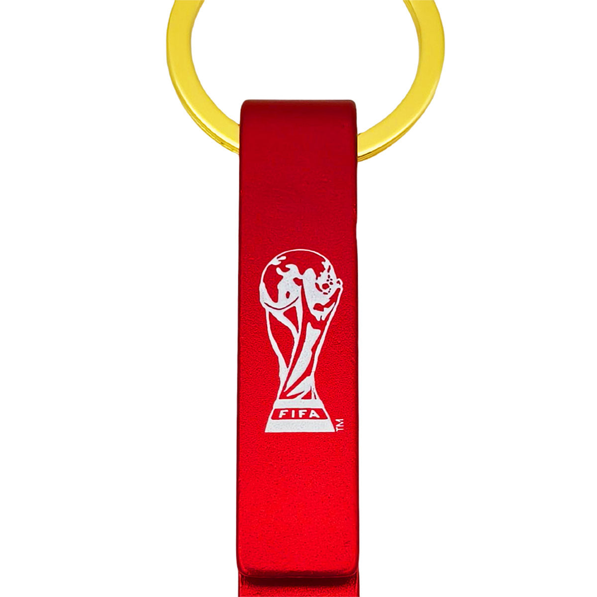 2D Trophy Bottle Opener Keychain -Red product image 4, provided for visual reference and product detail review