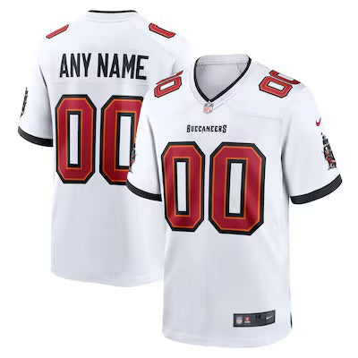 Any Name & Number YOUTH KIDS Tampa Bay Buccaneers Official NFL Nike Jersey White product image 1, provided for visual