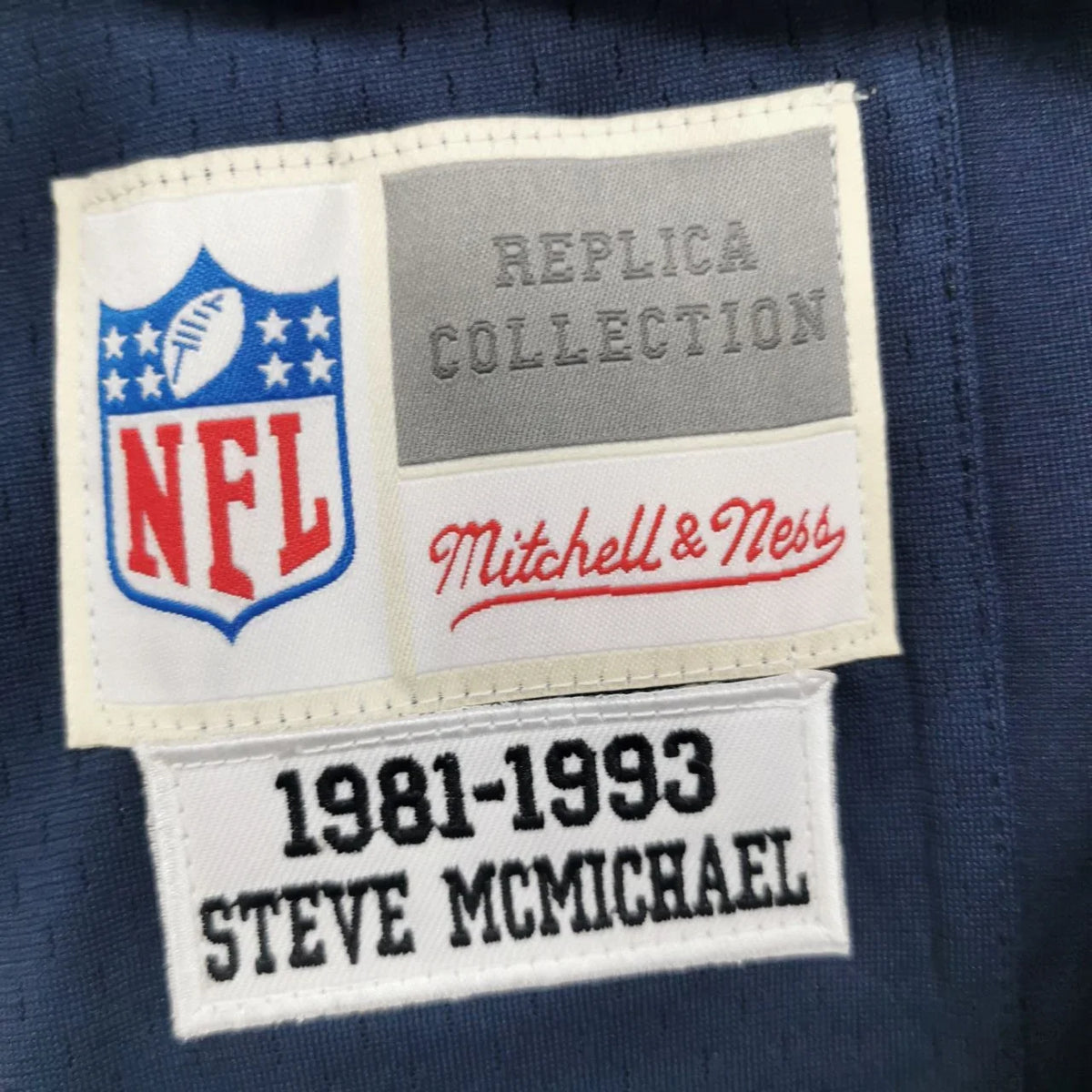 Steve McMichael Chicago Bears Official NFL Jersey Mitchell & Ness product image 3, provided for visual reference and product
