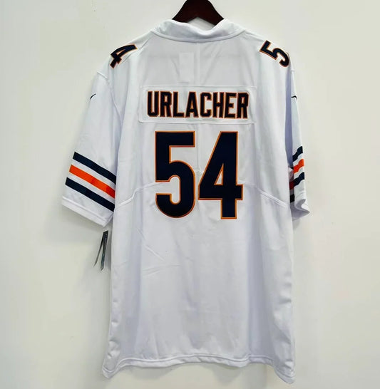 Brian Urlacher Chicago Bears Official NFL Nike Jersey White product image 1, provided for visual reference and product