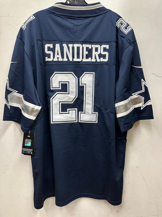 Deion Sanders Dallas Cowboys Official NFL Nike Jersey product image 1, provided for visual reference and product detail