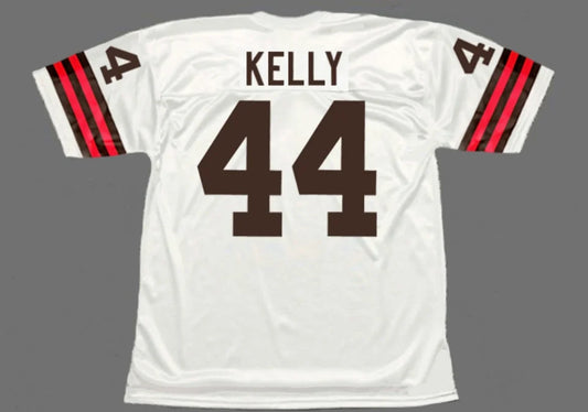 Leroy Kelly Cleveland Browns Official NFL Mitchell & Ness Jersey white product image 1, provided for visual reference and